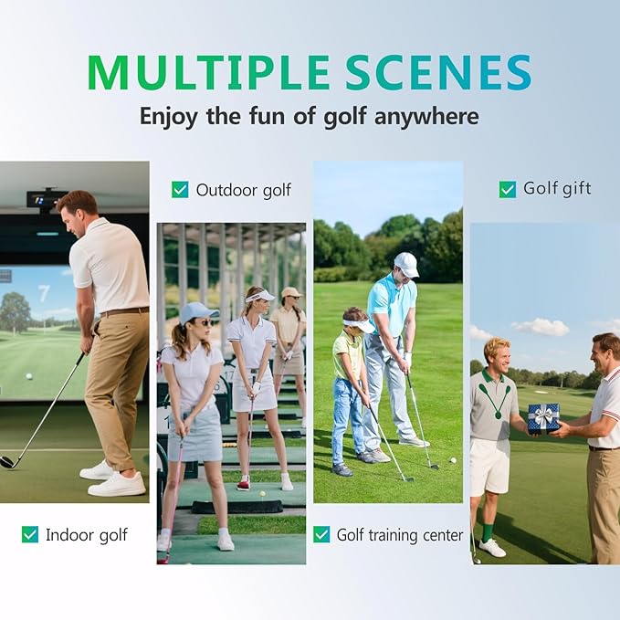 Golf Grip Trainer, Golf Training Aid for Enhance Grip Strength and Swing Technique for Superior, Grip Trainer GolfClub to Help Train Correct Hand Position, Portable and Durable