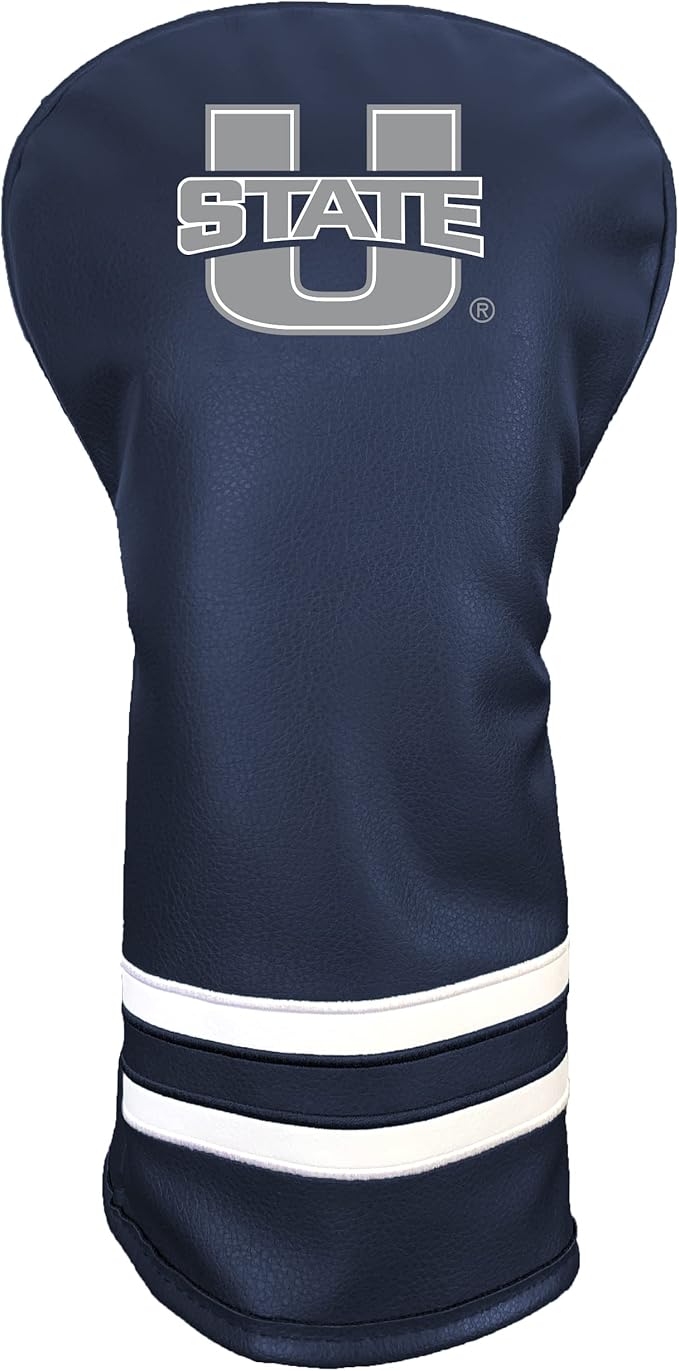 Team Golf NCAA Vintage Driver Golf Club Headcover (Printed), Form Fitting Design, Retro Design with Fleece Lining for Extra Club Protection