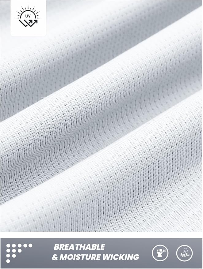 NORTHYARD Quarter Zip Pullover Men Running Shirt Long Sleeve Moisture Wicking Quick Dry Athletic Workout Shirts
