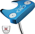 PGM TUG024 CNC‑Milled Low‑CG Golf Putter with Alignment Line & Oversized Grip – Tungsten Counterweight, Stainless Shaft, Men’s Right‑Handed