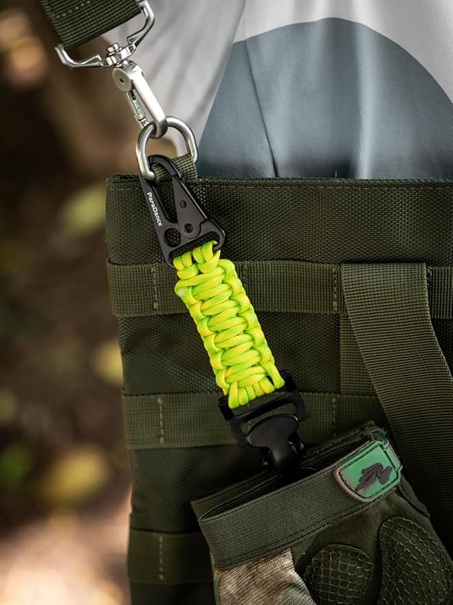 Tactical Glove Clips Work Glove Holders Strap w/Metal Alligator for Duty Belt Backpack Camping Hiking Construction