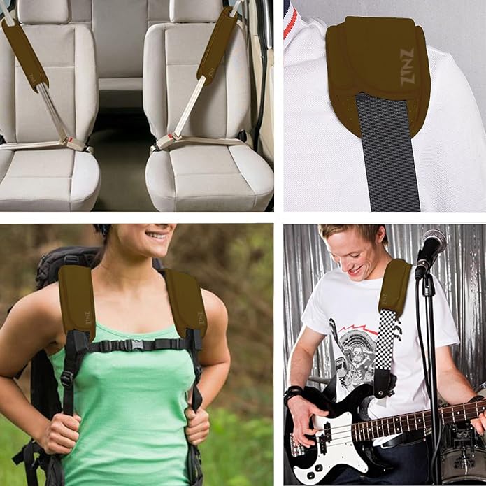ZINZ Ultra Thick & Breathable Universal Shoulder Pad Cushion for Bag - Long & Comfort