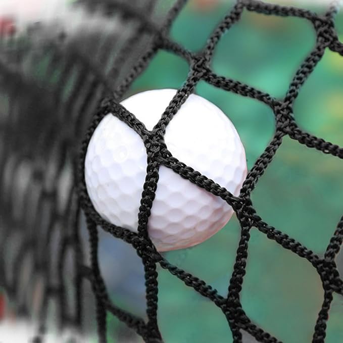 Golf Practice Net Sports Barrier Portable, Easy Installation, Multipurpose, Backstop Sports Netting for Soccer