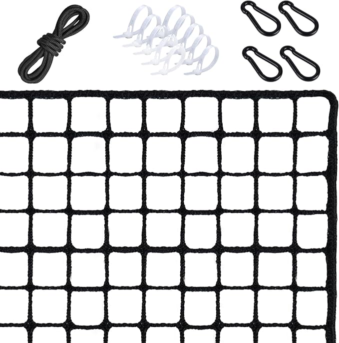 Golf Nets Practice，Sports Nets for Backyard Driving Real Golf Balls10ft to 60ft, Ball Stop Netting for Garage Swing Training, Indoor Outdoor Nylon Heavy Duty Soccer, Basketball, Pickleball Accessories
