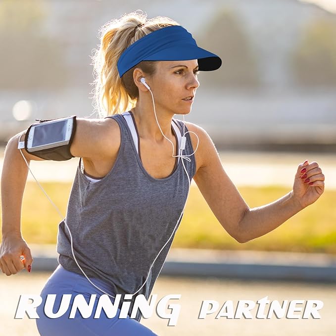 Sun Visor Hat Men Women for Sun Protection Running Fishing Tennis Golf
