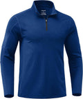 G Gradual Quarter Zip Pullover for Men Fleece Lined Sweatshirt Long Sleeve Winter Golf Shirt Mock Neck Polo Running Sweater