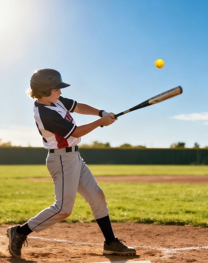 Tarutaru 20 Pack Foam Balls for Baseballs & Softballs - Soft Practice Baseballs for Hitting, Pitching, Batting Training, Indoor & Outdoor Sport Diameter 2.83in