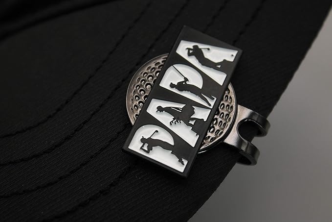 Funny Golf Ball Marker + Premium Magnetic Hat Clip | Unique Gift for Men & Women Golfers | Hilarious Golf Accessory for Any Golfer | NEW Designs!