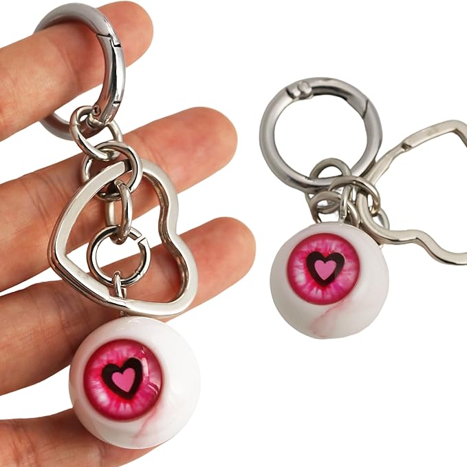 Cherry Bag Charm for Handbag, Big-Apple Strawberry Fruit Bag Charm Cherry Car Accessories KeyChain