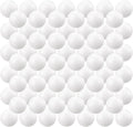Junkin 80 Pcs Foam Golf Balls Rubber Practice Balls Realistic Feel and Flight Sport Training for Indoor or Outdoor Backyard Golf Training