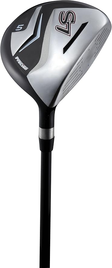 Precise S7 Men’s 18-Piece Golf Set – Titanium Driver, Woods, Hybrid, 5-SW Irons, Putter, Stand Bag, 4 Headcovers and Cover – RH