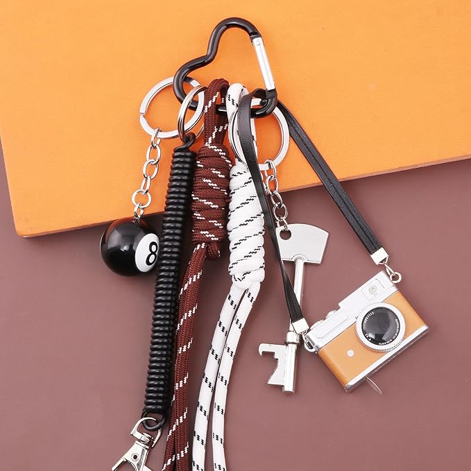 Tote Bag Purse Charms for Handbags - Cute Keychain, Y2K Rope Key Chain Accessories - Designer Jewelry Gift for Women