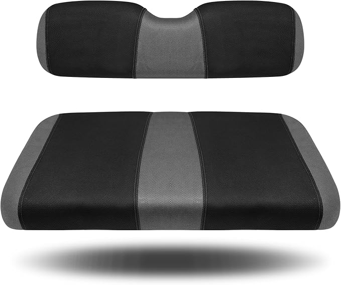 Universal EZGO TXT Golf Cart Seat Covers Dress UP Older Durable Breathable Material Golf Cart Front Seat Cover Fit Like a Glove, Easy to Install, Machine Washable