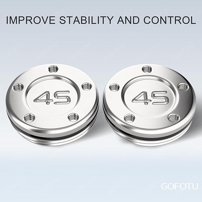 Golf 2pcs. 5g/10g/15g/20g/25g/30g/35g/40g/45g Choice Weight Golf Custom Putter Screws Weights Compatible with Titleist Scotty Cameron Golf Club Heads Putters Newport