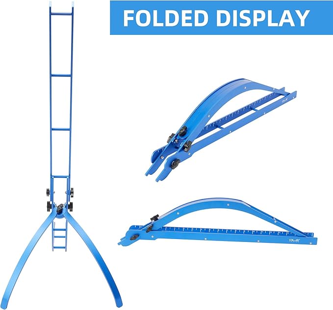 Golf Green Reading Tool - Foldable Putting Trainer with Green Track Reading and Speed Measurement, Visualization and Instant Feedback