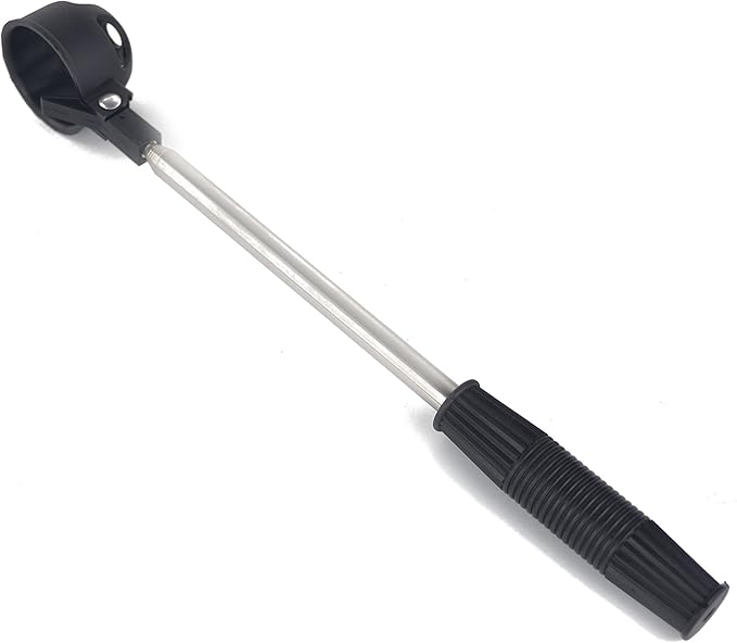 Samyo Portable Retractable Scoop Telescopic Golf Ball Retriever Pick Up Steel Saver Shaft Tool