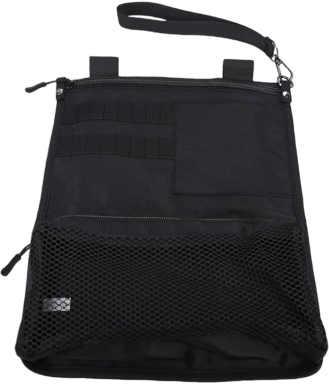 SUNGOOYUE Golf Ball Bag Pouch, Polyester Golf Accessory Organizer with Phone Pocket and Tee Holder, for Balls and Outdoor Sports