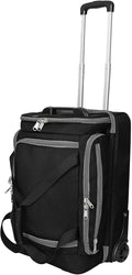 CaddyDaddy First Class Military Grade Ballistic Nylon Travel Cover with EVA Dense Foam Top Padding 2 Year Full Replacement Coverage Self Standing Base XL Wheels Case for Transporting Clubs on Airlines