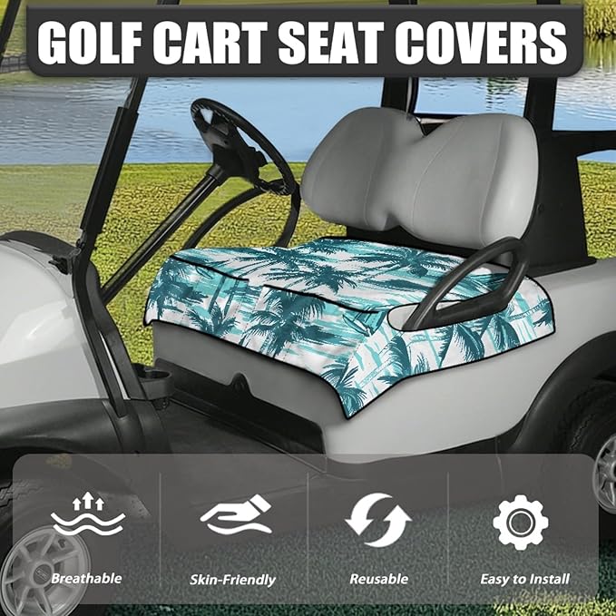 Golf Cart Seat Covers Universal Golf Cart Seat Cover Blanket Cushion Cover Sports Golf Cart Accessories