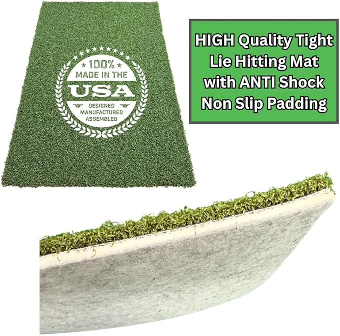 Large Premium Golf Short Game Practice Indoor/Outdoor Chipping and Pitching Net with True Auto Ball Return, 9 Holes of Golf, Tic-Tac-Toe and More!