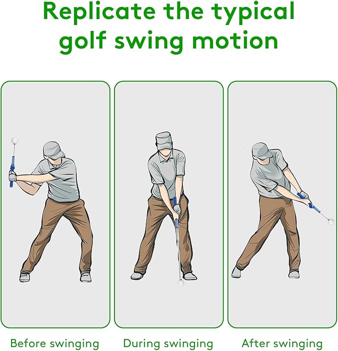 Golf Swing Trainer - Superior Golf Training Aid, Unmatched Grip Trainer, Ideal for Golf Practice & Training