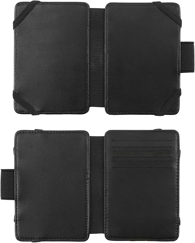 Golf Scorecard Golf Wallet with Pencil Holder Scorecard Wallet - Hold Credit Cards, Pens/Pencil, Clip