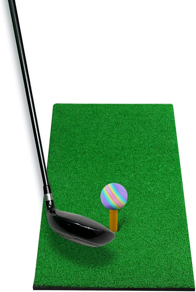 Scott Edward Air Golf Practice Balls, Bright Multicolor and Lightweight Sponge Ball, 20 Pieces, Golf Training Indoor and Outdoor, for Backyard Hitting Mat, Soft for Children, Pets