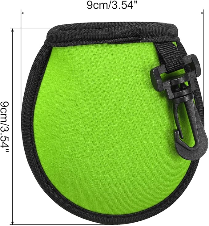 PATIKIL Golf Ball Washer Pouch, Portable Golf Balls Cleaner Pocket Bag with Hanging Clip for Women Golf Exercise