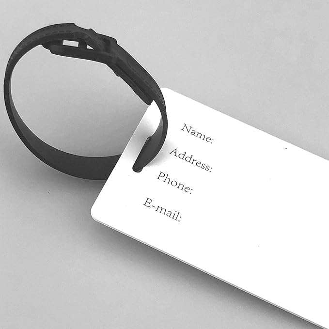 Golf Luggage Tag Suitcase Identify Labels Personalized Travel Bag Tag 2.5X4.1Inch