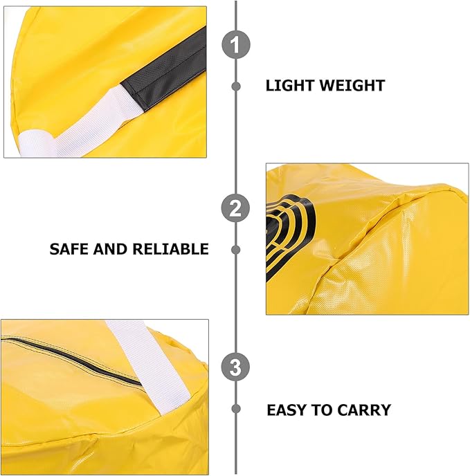 Golf Swing Training Practice Bag for Indoor Strength Accuracy Improvement Portable Hitting Aid for Posture Correction and Solid Contact