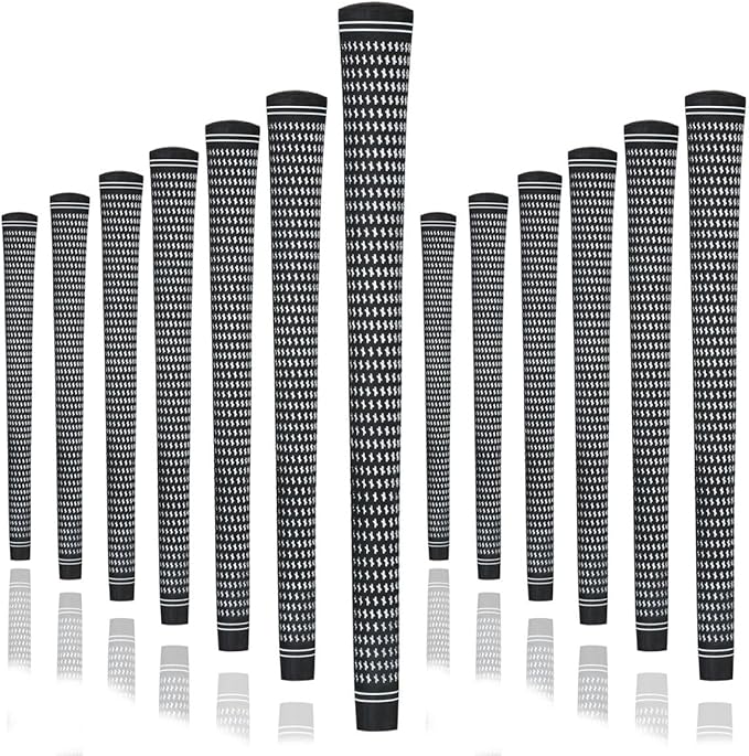 Karma Revolution 360 Golf Grips & Grip Kits, No Alignment Necessary, Easy Installation, Perfect for Adjustable Golf Clubs, Choose Single, 9, 13, 25 Packs or Golf Club Grip Kit
