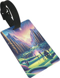 Golf Luggage Tag Suitcase Identify Labels Personalized Travel Bag Tag 2.5X4.1Inch