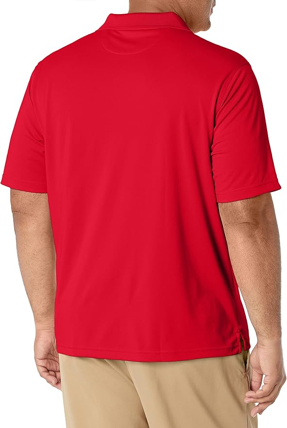 Amazon Essentials Mens Golf Polo Shirt, Moisture-Wicking Quick Dry, Short Sleeve