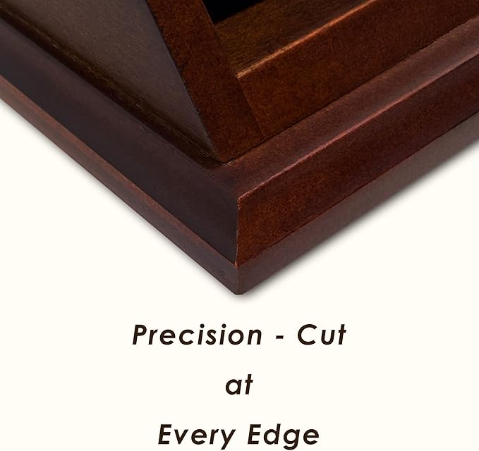 Hole-in-One Golf Ball Display Case -Custom Brass Plaque Engraving-Durable Wood & Glass Design