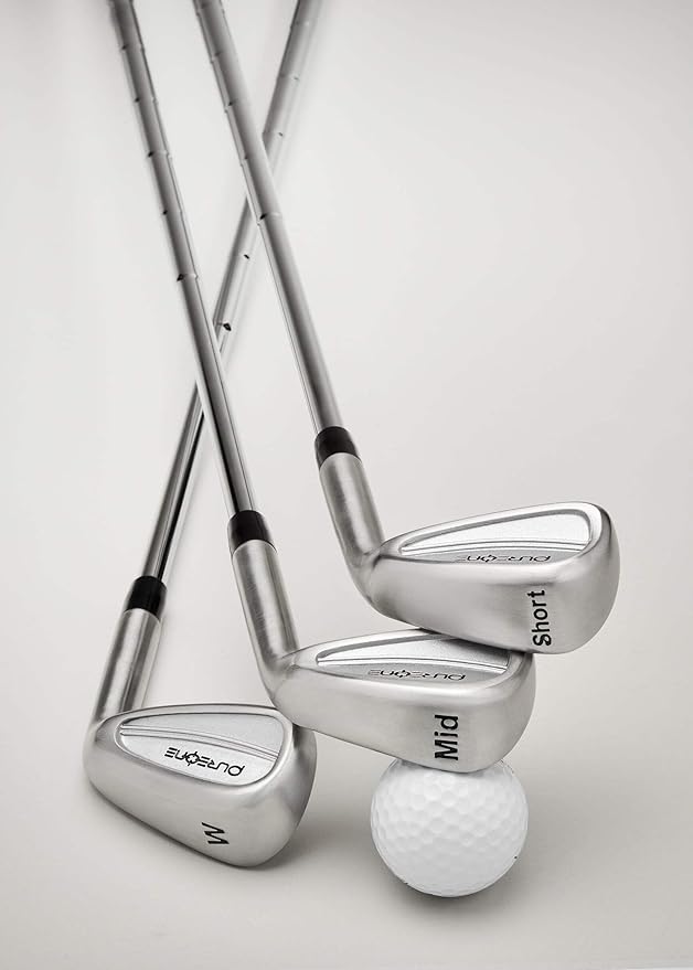 Golf Swing Training Aid Club – Smaller Clubface for Better Ball-Striking & Instant Feedback | Swing Trainer to Improve Accuracy & Consistency | True Temper Shaft & ICON Grip
