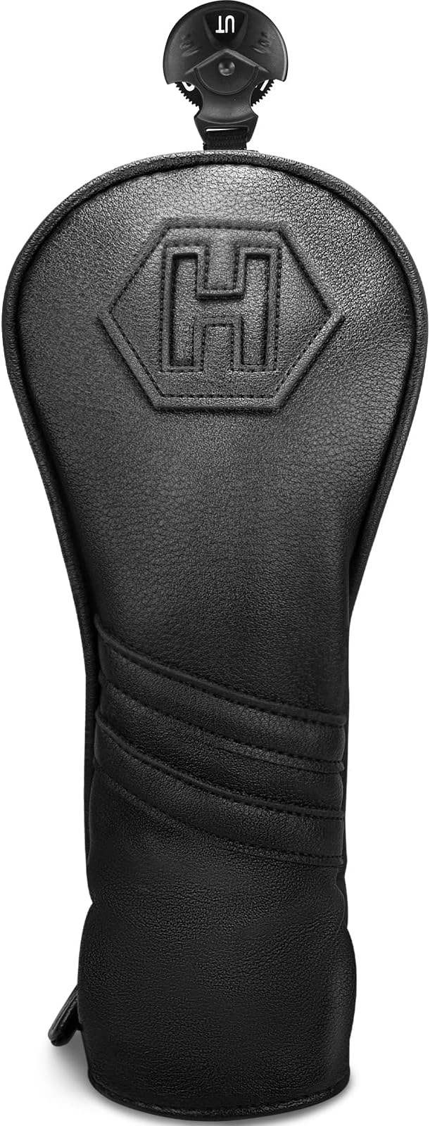 Golf Club Head Covers for Woods and Drivers, Premium Golf Headcovers Set Fit Most Clubs Simple Striped 1PC or 3PCS, Customizable
