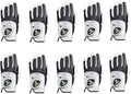 HIRZL Trust Control 2.0 Golf Gloves, All Weather Mens Golf Glove, White/Black, Kangaroo Leather Palm, Cabretta Leather Backhand, Trusted by Pro’s, Sweat Free, Ultimate Grip