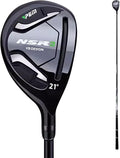 PGM Men's Professional Golf Club Driver Woods Hybrid for Right Handed with Headcover, Low Center of Gravity Long Distance Single Club with Titanium Head Graphite Shaft