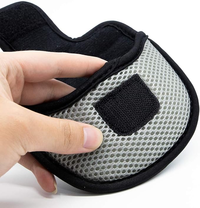 Golf Putter Cover,Mallet Putter Headcover Mesh Golf Putter Head Cover Golf Head Covers with Magic Tape for Heel Shaft RH LH fits Odyssey Works Stroke Lab,Scotty Cameron