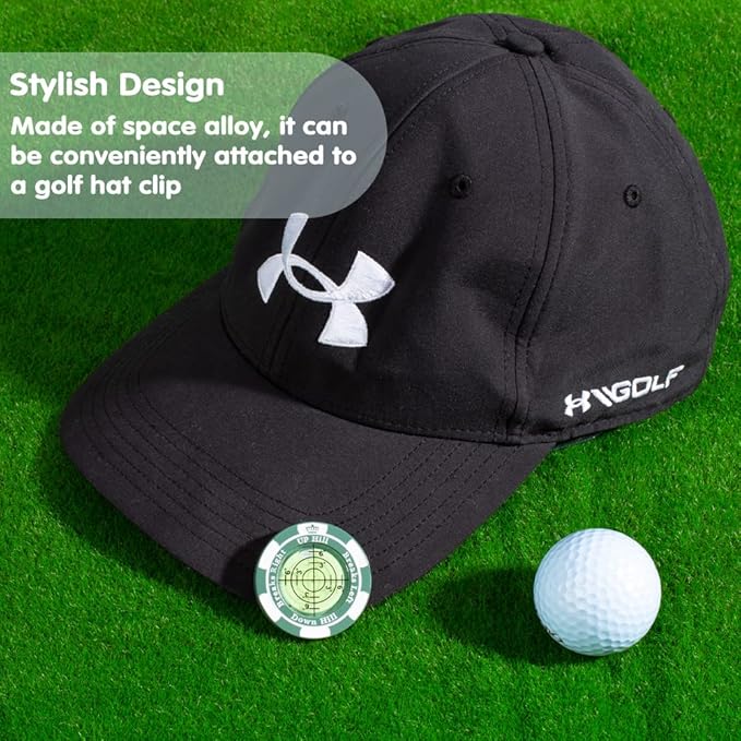 SlopeMaster ProGreen Reader - Golf Ball Marker with High Precision Green Reading Aid Golf Accessories for Men Women