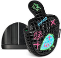Craftsman Golf DF3 Putter Cover Golf Headcover Center Shaft Birdie Design OZ1 Headcover Mallet Putter Cover with Magnetic Closure for Driver Mid Mallet Putter Heel Shafted