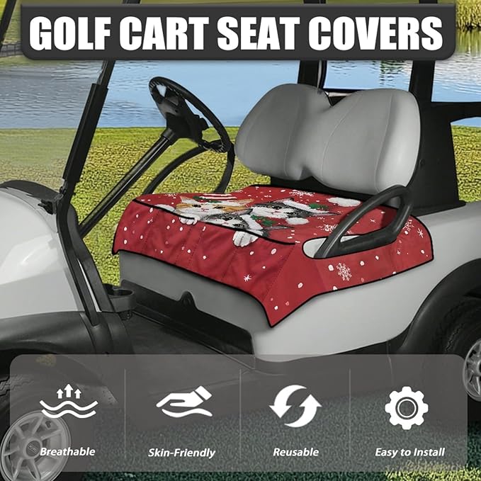 Golf Cart Seat Covers Universal Golf Cart Seat Cover Blanket Cushion Cover Sports Golf Cart Accessories