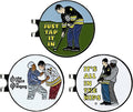 Balanced Co. Funny Golf Hat Clip with Enamel Magnetic Ball Marker