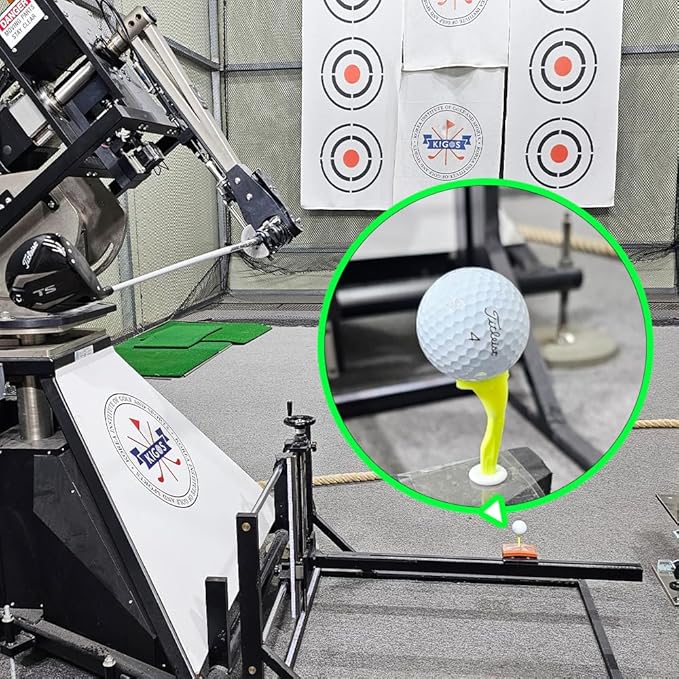 Upgraded Premium High Path Golf Tee Set – 5° Launch Angle, Adjustable Height Markers, Reduces Hooks & Slices, High Visibility, Stable 20mm Head, 9pcs