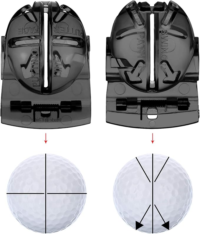 Sumind 22 Pcs Golf Accessories Kit Golf Essentials Club Cleaning Kit for Men Include Cleaning Brush Towel Marking Pen Line Marker Tee Holder with Tee Repair Divot Tool for Christmas Ideal Gift(Black)