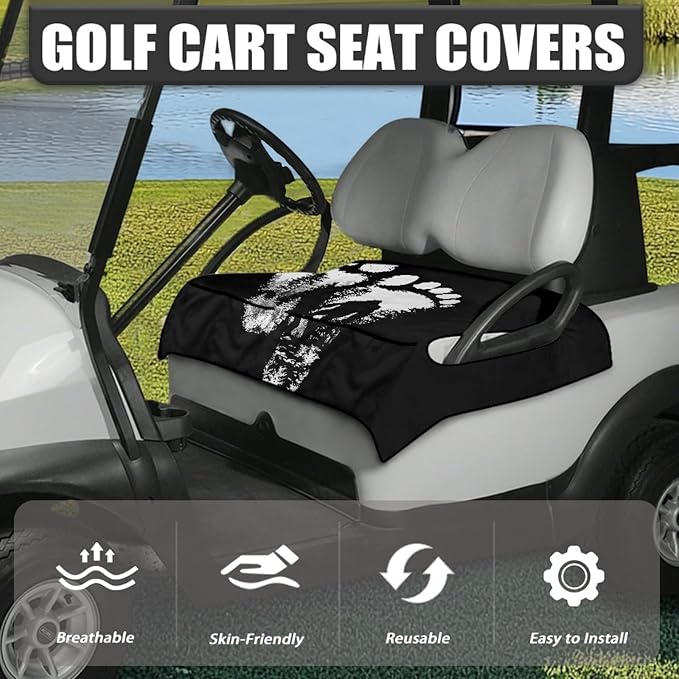 Golf Cart Seat Covers Universal Golf Cart Seat Cover Blanket Cushion Cover Sports Golf Cart Accessories