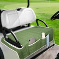 Golf Cart Seat Cover, Universal Bench Seat Cover with Storage Pockets, Non-Slip Seat Protector for Golf Cart, Fits EZGO Club Car Yamaha, Easy Install