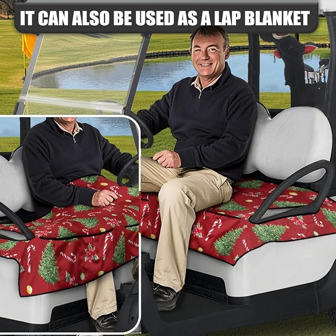 Golf Cart Seat Covers Universal Golf Cart Seat Cover Blanket Cushion Cover Sports Golf Cart Accessories