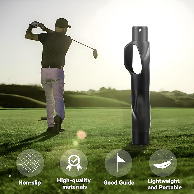 Golf Grip Trainer,Golf Aid Training,Right Handed Golf Grip Trainer,Grip Trainer Golf Club to Help Train Correct Hand Position