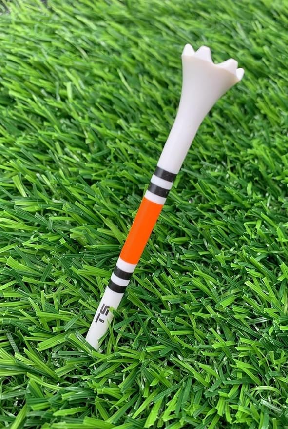 TRUESTRIKE Premium USA Golf Tees – 100-Pack Durable 3¼" / 2¾" Plastic Tees – Made in USA – Perfect Holiday Golf Gift